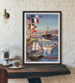poster toulon vintage