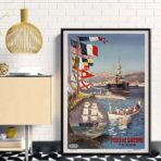 poster toulon vintage