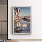 poster toulon vintage