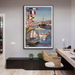 poster toulon vintage