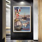poster toulon vintage
