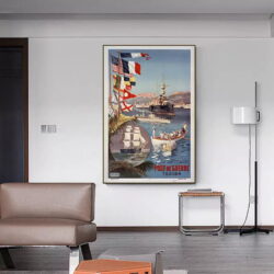poster toulon vintage