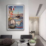poster toulon vintage