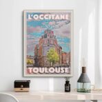 poster toulouse vintage