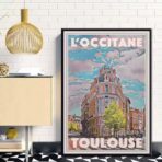 poster toulouse vintage