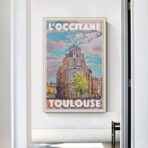 poster toulouse vintage