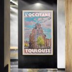 poster toulouse vintage