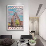 poster toulouse vintage