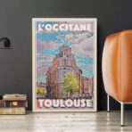 poster toulouse vintage