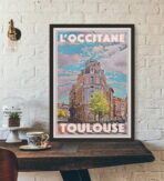 poster toulouse vintage