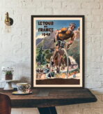 vintage tour de france poster 1