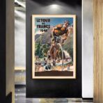 vintage tour de france poster 1