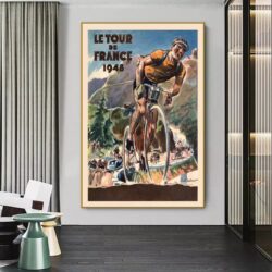 vintage tour de france poster 1