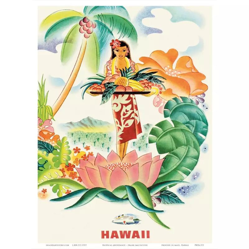 vintage tropical poster vintage tropical poster