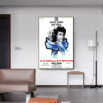 poster a monkey in winter