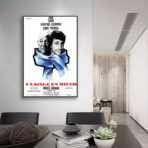 poster a monkey in winter