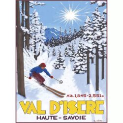 poster val dizere vintage