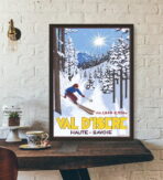poster val dizere vintage