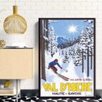 poster val dizere vintage