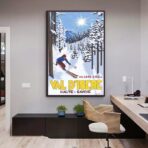 poster val dizere vintage