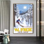 poster val dizere vintage