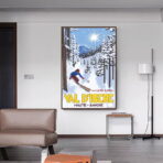 poster val dizere vintage
