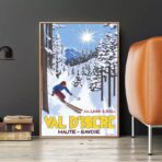 poster val dizere vintage