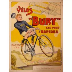 vintage bike poster