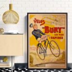 vintage bike poster