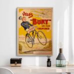 vintage bike poster