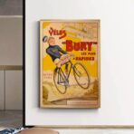 vintage bike poster