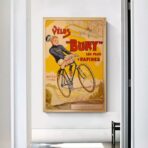 vintage bike poster