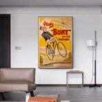vintage bike poster