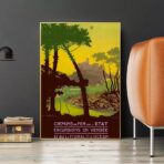 vintage poster vendee 1