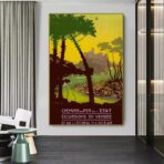 vintage poster vendee 1
