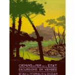 vintage poster vendee 1