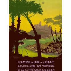vintage poster vendee 1