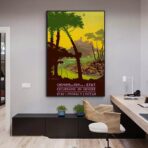 vintage poster vendee 1