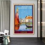vintage venice poster 1