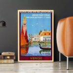 vintage venice poster 1