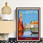 vintage venice poster 1