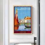 vintage venice poster 1