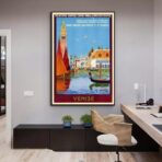vintage venice poster 1