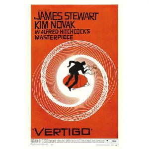 poster vertigo hitchcock