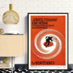 poster vertigo hitchcock