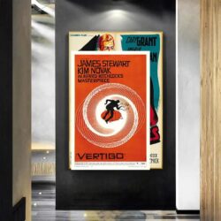 poster vertigo hitchcock