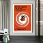 poster vertigo hitchcock