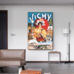 vintage vichy poster 1