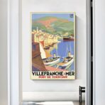 poster villefranche sur mer