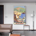 poster villefranche sur mer